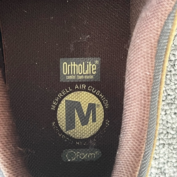 Merrell Quartz Women’s 7 Brown Leather Hiking Shoes Vibram OrthoLite Comfort - Picture 11 of 11